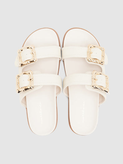Bernadette Flat Slides