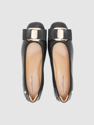 Flor Wedge Ballerinas