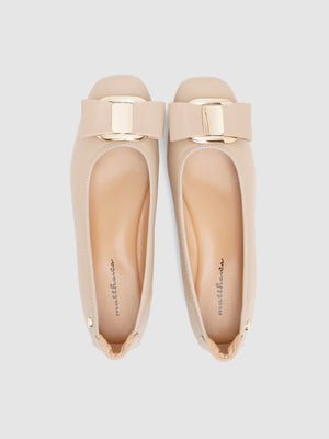 Flor Wedge Ballerinas