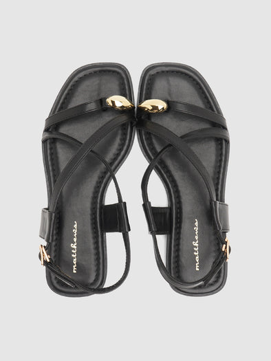 Leizel Flat Sandals