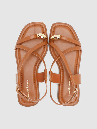 Leizel Flat Sandals