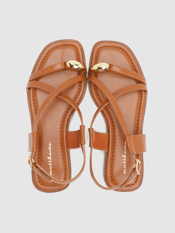 Leizel Flat Sandals