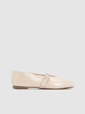 Pinky Mary Jane Flats