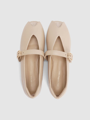 Pinky Mary Jane Flats
