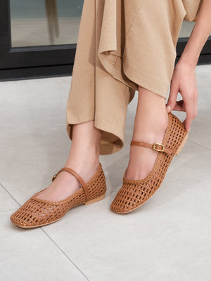 Rake Flat Mary Janes