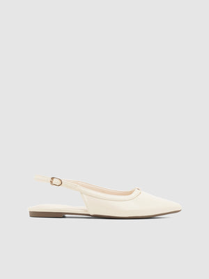 Violet Slingback Flats